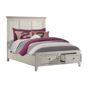 Intercon SM-BR-4325FS-RWH-C Intercon SM-BR-4325FS-RWH-C San Mateo Youth - Full Storage Bed - Rustic White