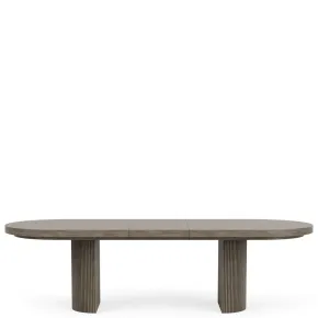 Riverside Furniture 87150-87151 Sariel - Double Pedestal Dining Table - Dark Brown