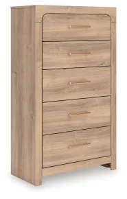 Ashley Furniture PCB1360-46 Kinlanni - Five Drawer Chest - Tan