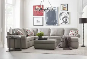 England 2400-40/2400-05/2400-64/2400-81 Malibu - Sectional & Storage Ottoman Set