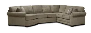 England 5630-94/5630-43/5630-22/5630-27 Brantley - 4 Piece Sectional (Right Arm Facing Loveseat)