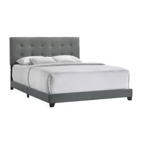 Intercon UB-BR-ADYKNG-GNM-C Intercon UB-BR-ADYKNG-GNM-C Addyson - Upholstered King Bed - Gunmetal