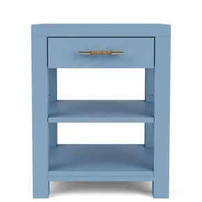 Riverside Furniture 30739 Riverside Furniture 30739 Rosalie - 1 Drawer Nightstand - Blue
