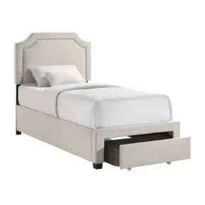 Intercon UB-BR-TRPTWN-BGE-C Intercon UB-BR-TRPTWN-BGE-C Tropic - Twin Storage Bed - Beige