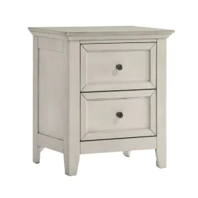 Intercon SM-BR-4302-RWH-C San Mateo Youth - Nightstand - Rustic White
