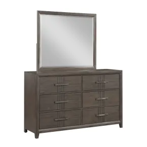 New Classic B6001-060 Landon - Mirror - Walnut