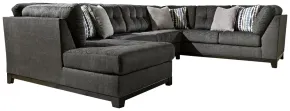 Ashley Furniture 67622S1 Reidshire - Left Arm Facing Corner Chaise 3 Pc Sectional - Steel