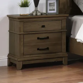 New Classic B3907B-040 Sunstone - Nightstand - Walnut