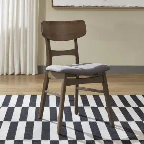 Liberty Furniture 198-C9101S-GY Space Savers - Panel Back Side Chair - Walnut