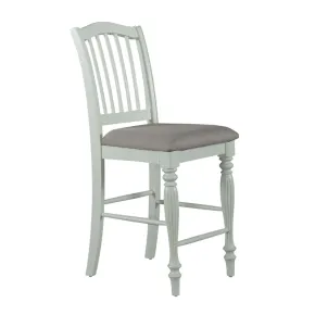 Liberty Furniture 334-B150224 Cumberland Creek - Slat Back Counter Chair - White