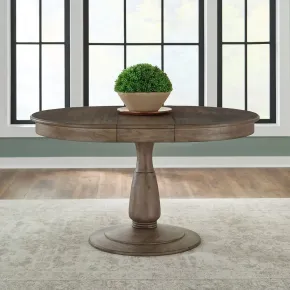 Liberty Furniture 866-DR-PDS Hickory Grove - Pedestal Table Set - Heirloom Brown