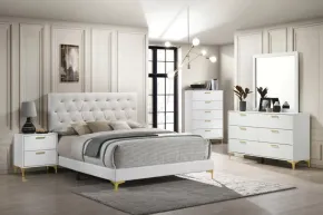 CoasterEveryday 224401KE-S4 Kendall - 4 Piece Eastern King Bedroom Set - White