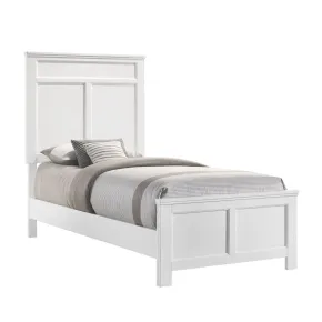 New Classic 00-677W-500 New Classic 00-677W-500 Andover - 3/3 Twin Bed - White