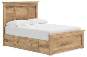 Ashley Furniture PCB1170B27 Ashley Furniture PCB1170B27 Makidern - Full Panel Storage Bed With Under Bed Storage Unit - Tan