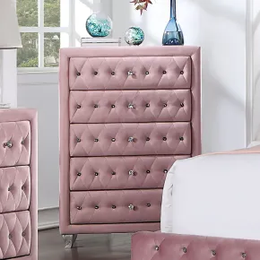 Furniture of America CM7130PK-C Zohar - Chest - Pink