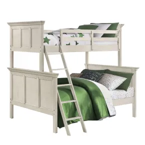 Intercon SM-BR-4560TF-RWH-C Intercon SM-BR-4560TF-RWH-C San Mateo Youth - Twin Over Full Bunk Bed - Rustic White