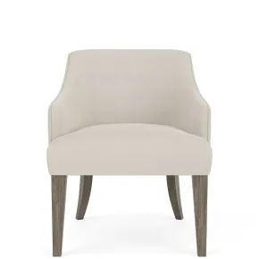 Riverside Furniture 87158 Sariel - Upholstered Host Chair (Set of 2) - Gray