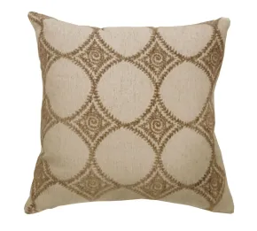 Furniture of America PL682S-2PK Riya - X Pillow (Set of 2) - Beige