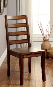 Furniture of America CM3606SC-2PK Maddison - Side Chair (Set of 2) - Tobacco Oak