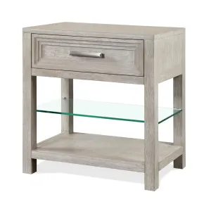 Riverside Furniture 73498 Cascade - One Drawer Nightstand - Dovetail