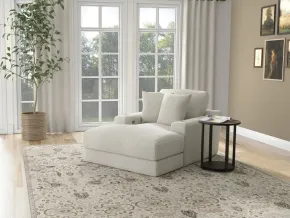 Jackson Furniture Industries 344519-2062/11-2063/11 Cozy - Chaise With USB - Pearl