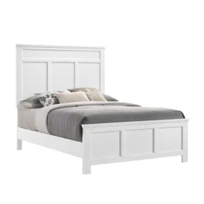 New Classic 00-677W-400 New Classic 00-677W-400 Andover - 4/6 Full Bed - White
