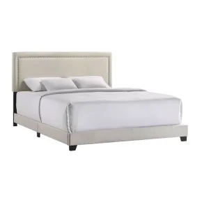 Intercon UB-BR-ZONKNG-FOG-C Intercon UB-BR-ZONKNG-FOG-C Zion - Upholstered King Bed - Fog