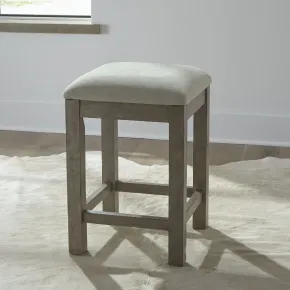 Liberty Furniture 798-OT9001 Bartlett Field - Upholstered Console Stool - Dusty Taupe