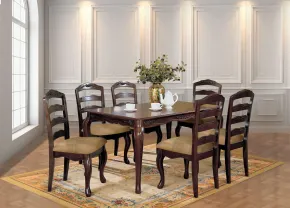 Furniture of America CM3109T Townsville - Dining Table - Dark Walnut