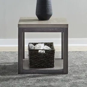 Liberty Furniture 707-OT1020 Liberty Furniture 707-OT1020 Piedmont - End Table - Charcoal / Ash