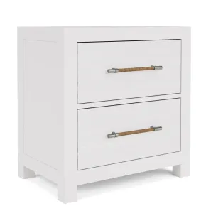Riverside Furniture 30768 Rosalie - 2 Drawer Nightstand - White