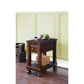 Tennessee Enterprises 7948ESP Chairside Table w/ USB Power Outlet