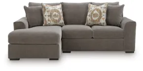 Ashley Furniture PC86205S4 Larson Levee - 2-Piece Sectional Sofa With LAF Corner Chaise - Espresso