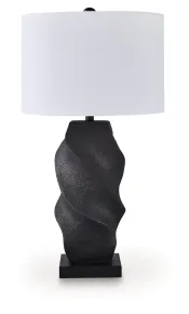 Ashley Furniture L235904 Amillion - Poly Table Lamp - Black