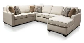 England 3N00-64/3N00-43/3N00-05 England 3N00-64/3N00-43/3N00-05 Nola - 3 Piece Sectional (With RAF Chaise)