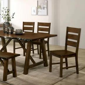 Furniture of America CM3484BN Mapleton - Bench - Walnut