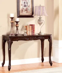 Furniture of America CM4914S Cheshire - Sofa Table - Dark Cherry