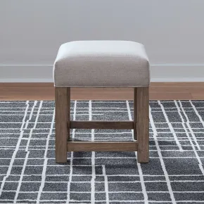 Liberty Furniture 351-OT9001 Corso - Upholstered Console Stool - Natural & Concrete