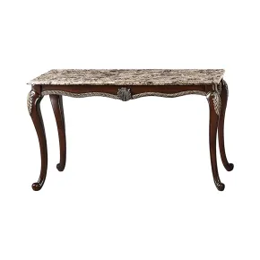New Classic T1754-30 New Classic T1754-30 Maximus - Marble Console Table - Brown