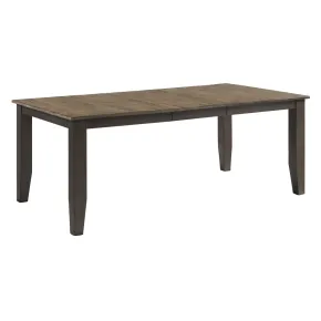 Intercon BE-TA-4278-BWA-C Intercon BE-TA-4278-BWA-C Beacon - Dining Table - Charcoal / Walnut