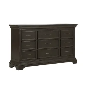 Pulaski Furniture P012100 Pulaski Furniture P012100 Caldwell - 11 Drawer Dresser - Smoked Molasses