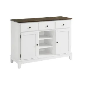 Intercon KA-CA-5436-GWH-C Intercon KA-CA-5436-GWH-C Kona - Sideboard - Gray / White