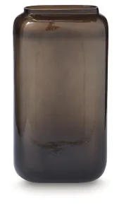 Ashley Furniture A2000812 Ashley Furniture A2000812 Sumner - Vase - 13.5" - Gray / Gold Finish