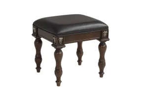 New Classic B1754-092 Maximus - Vanity Table Stool - Madeira