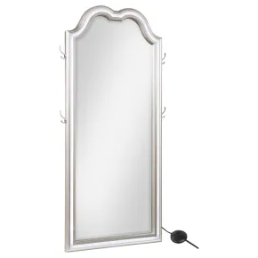 Coaster Fine Furniture 223400 Evangeline - Full Length LED Light Floor Mirror - Silver Oak