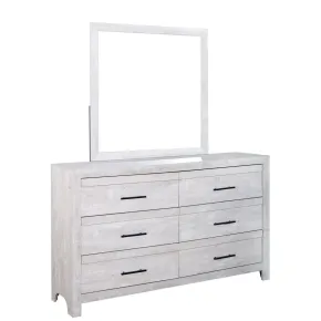New Classic 00-3314-DM New Classic 00-3314-DM Biscayne - Dresser & Mirror - Driftwood