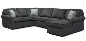 England 2400-05/2400-40/2400-64 England 2400-05/2400-40/2400-64 Malibu - 3 Piece Sectional (With RAF Chaise)