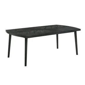 New Classic D1434-10 Skyline - Rectangle Dining Table - Onyx