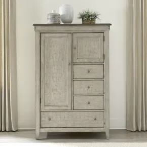Liberty Furniture 457-BR42 Ivy Hollow - Door Chest - Weathered Linen / Dusty Taupe