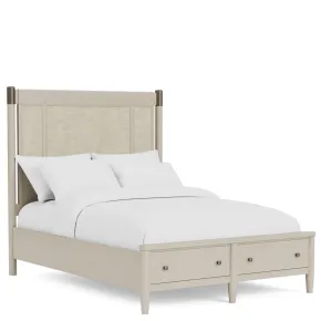 Riverside Furniture 37570-37573-37576 Riverside Furniture 37570-37573-37576 Laguna - Queen Storage Bed - Beige